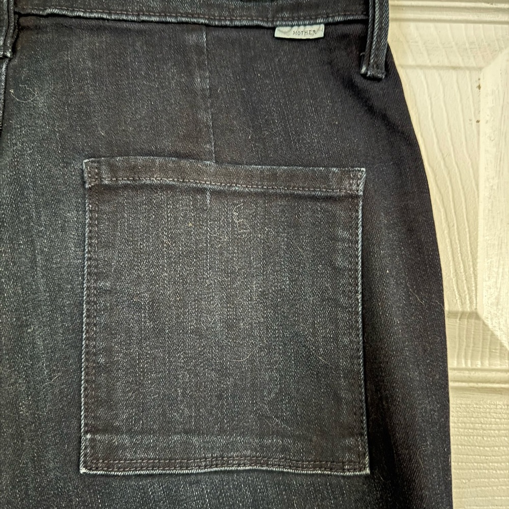NWOT MOTHER The Slant Drama Jeans Size 29 - Picture 4 of 9